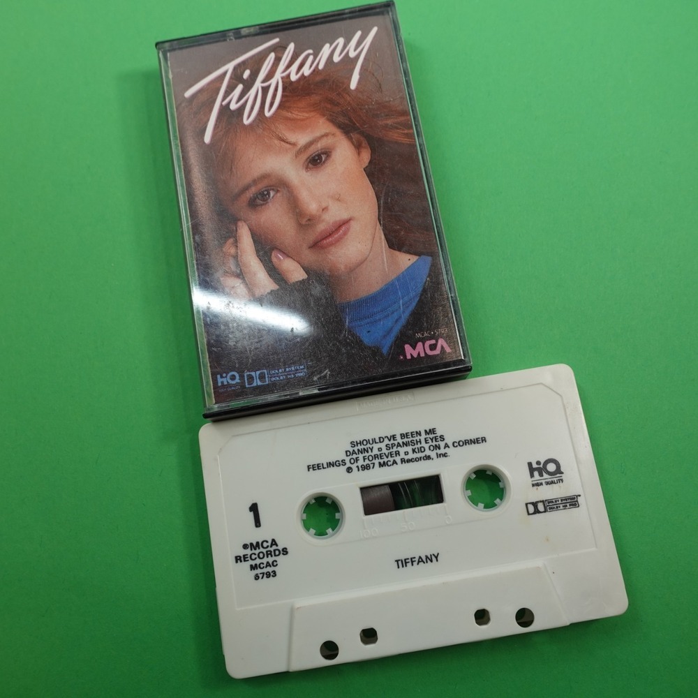 Tiffany 1987 Self-Titled Cassette Tape I think we're alone now Stranger Things